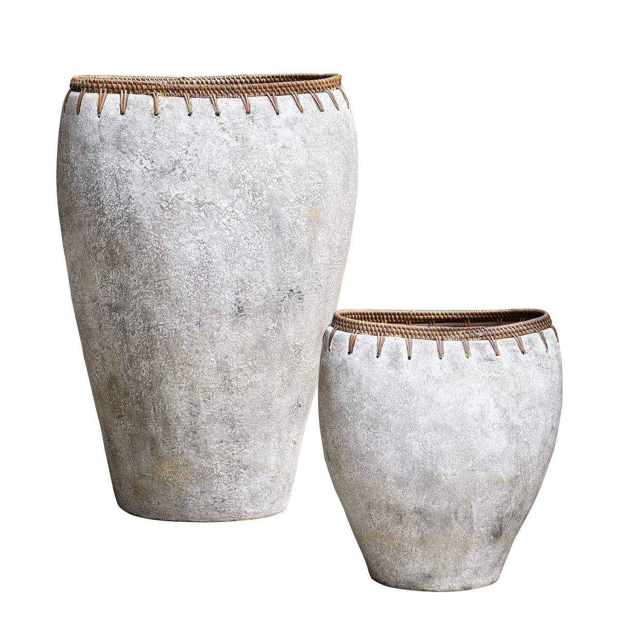 Dua Terracotta Vases, S/2