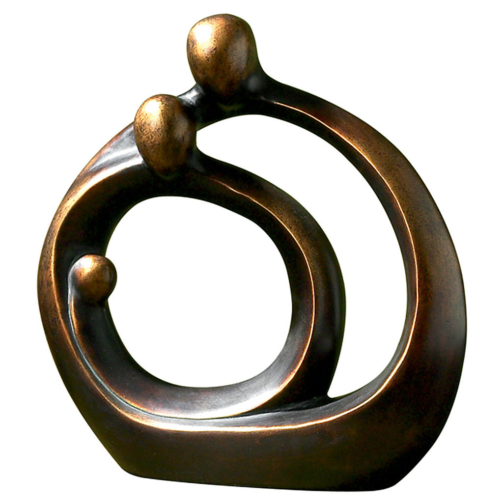 Preview image for Family Circles Bronze Figurine