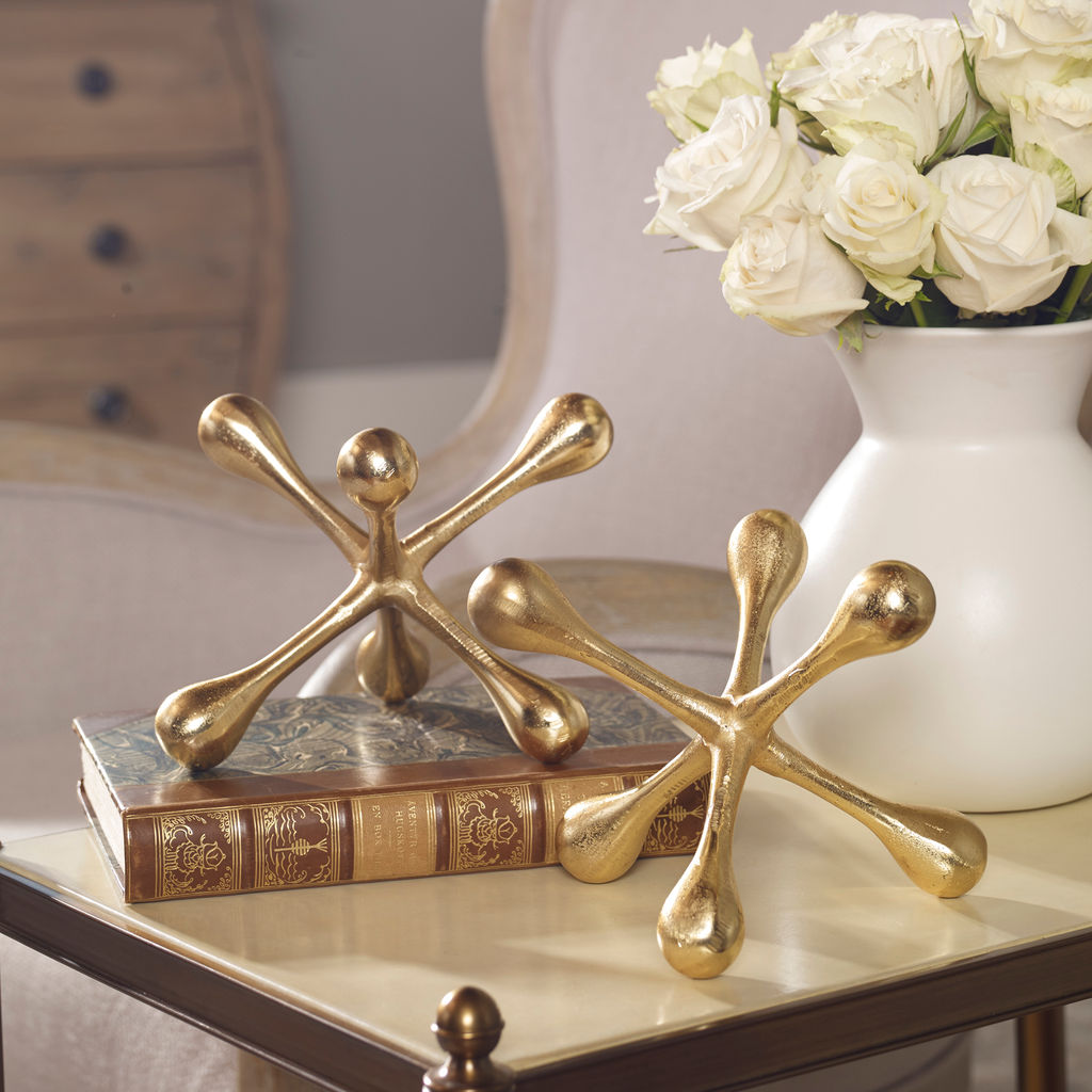 Gold Jax Decorative Accent (Set of 2)