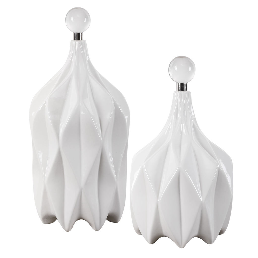 Preview image for Klara White Bottles, S/2