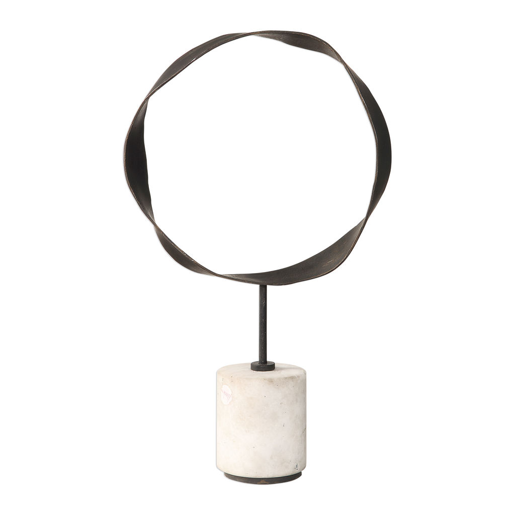 Oracle Metal Ring Sculpture