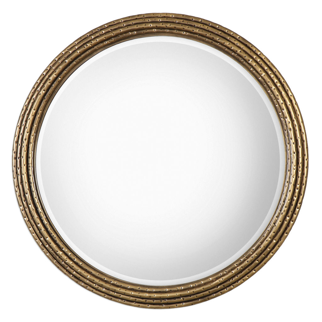 Preview image for Spera Round Gold Mirror