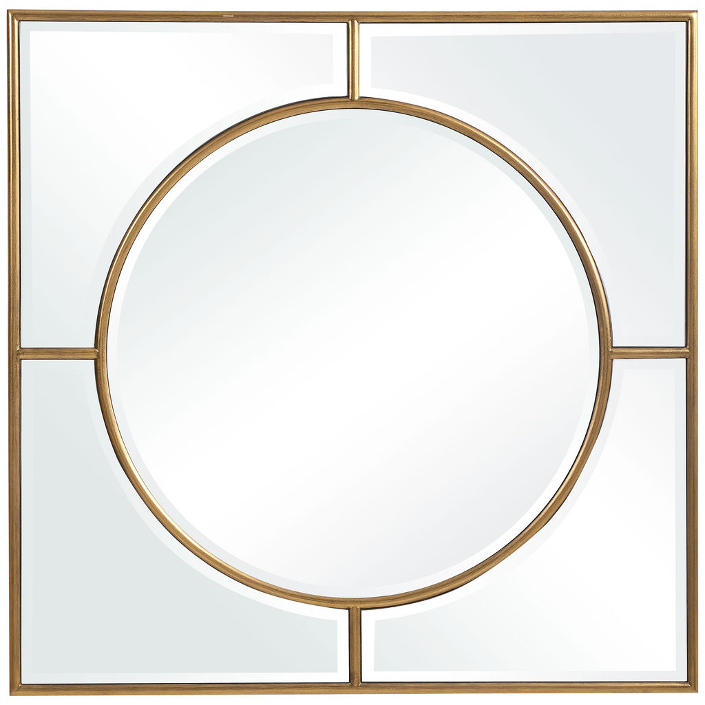 Preview image for Stanford Gold Square Mirror
