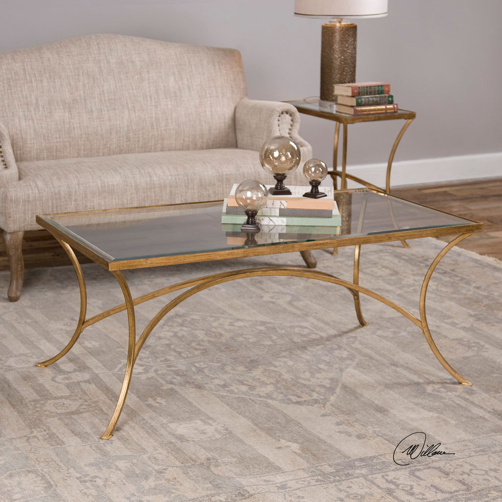 Uttermost Alayna Gold Coffee Table