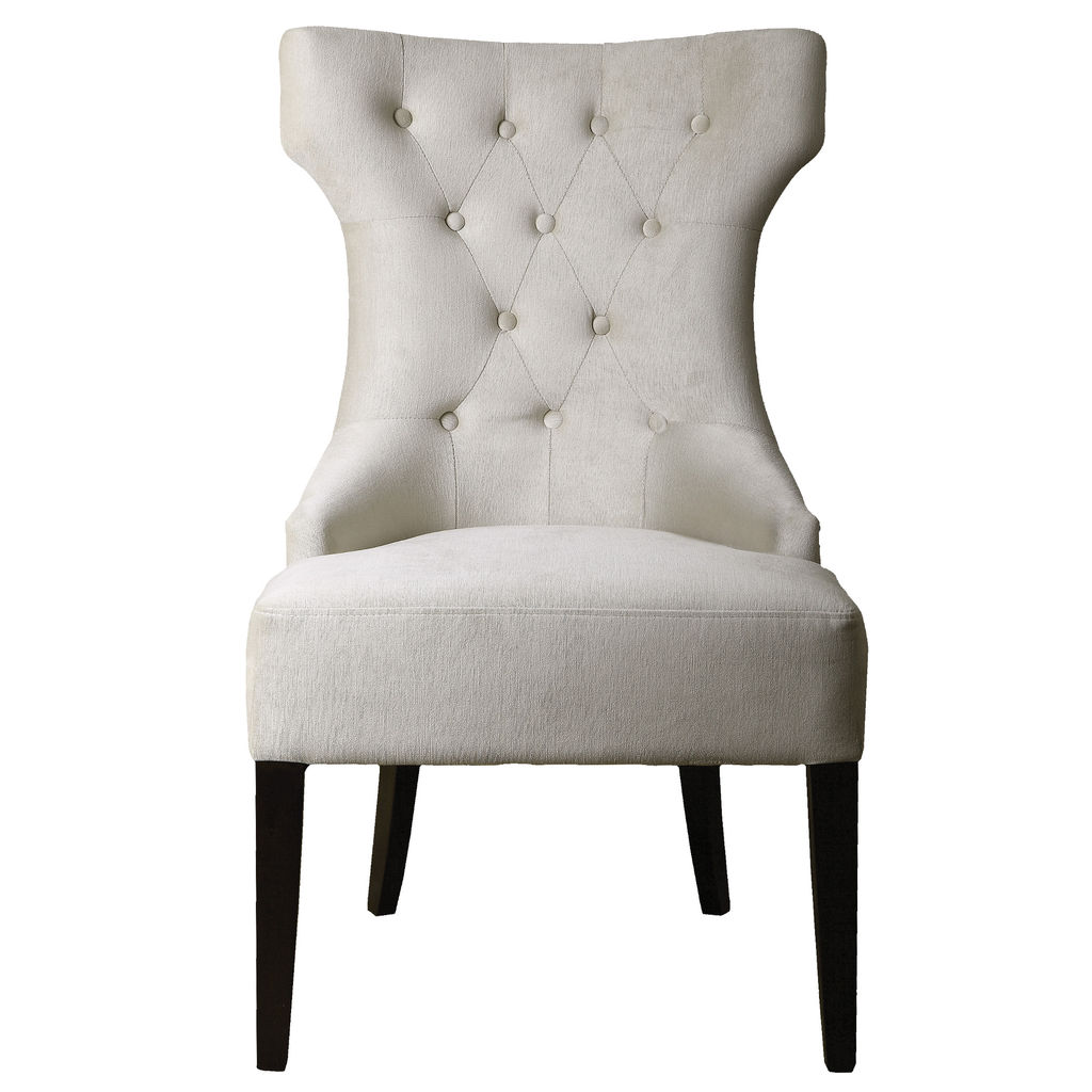 Preview image for Uttermost Arlette Tufted Wing Chair