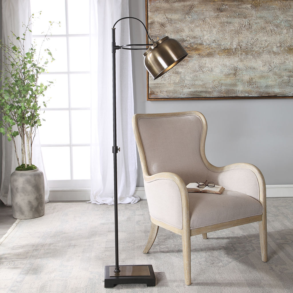 Uttermost Bessemer Industrial Floor Lamp