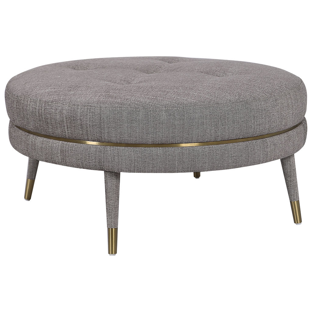 Preview image for Uttermost Blake Modern Taupe Ottoman