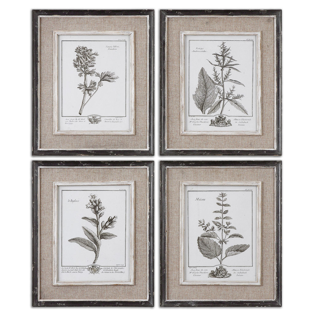 Preview image for Uttermost Casual Grey Study Framed Art Set/4