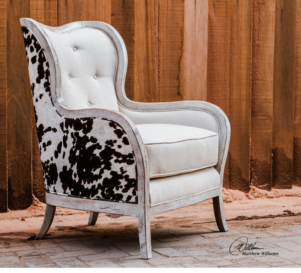 Uttermost Chalina High Back Armchair