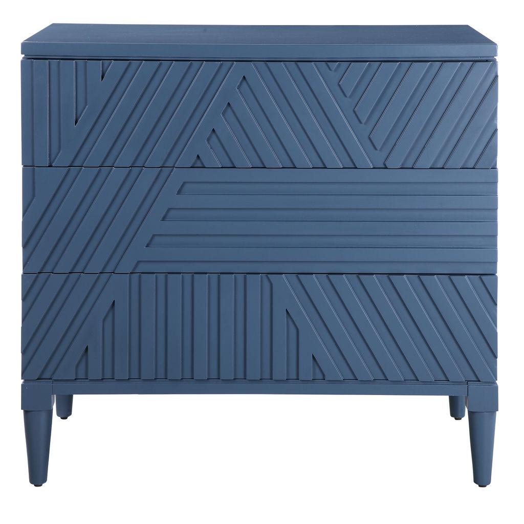 Blue Drawer Chest