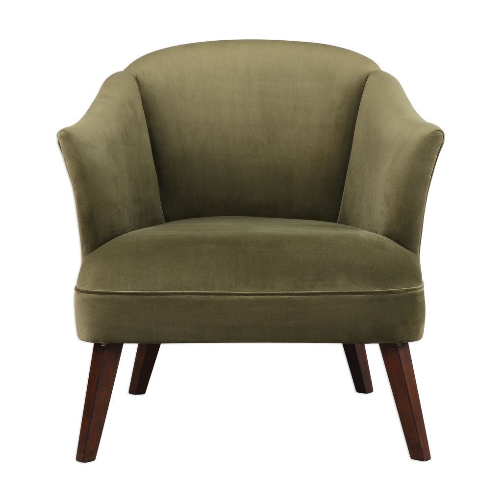 Preview image for Uttermost Conroy Olive Accent Chair