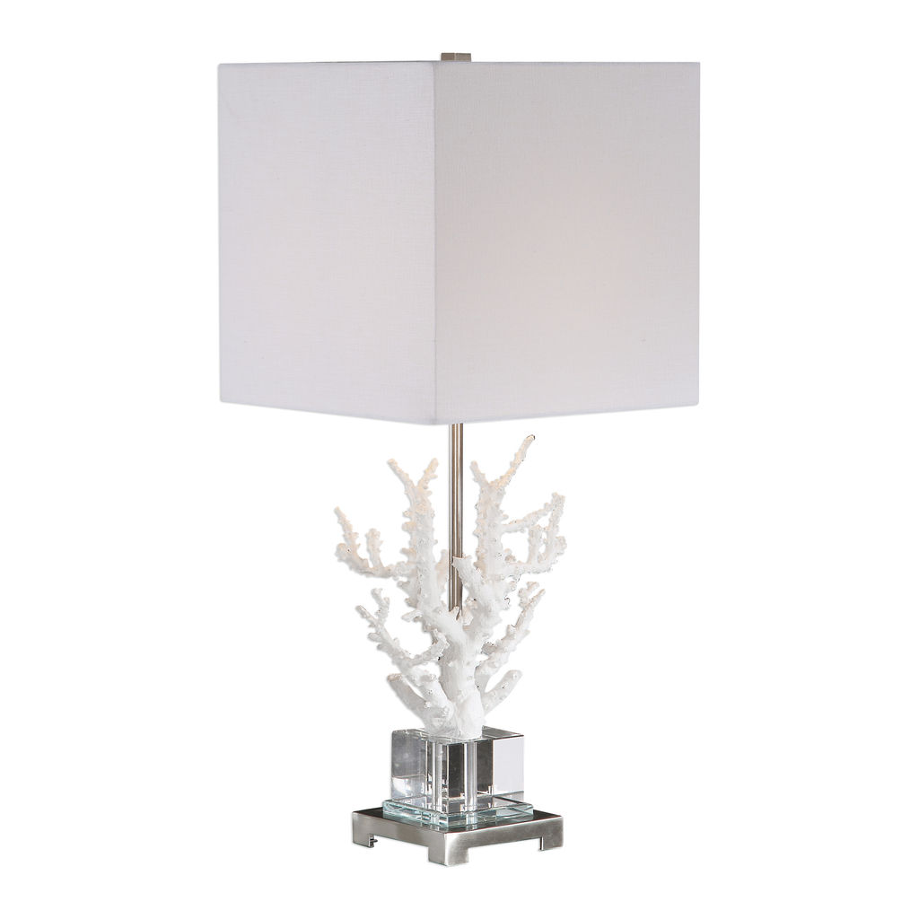 Preview image for Uttermost Corallo White Coral Table Lamp