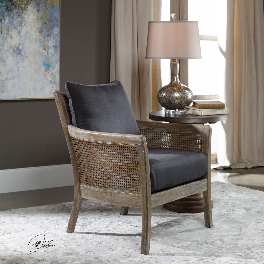 Living Room Armchair, Dark Gray