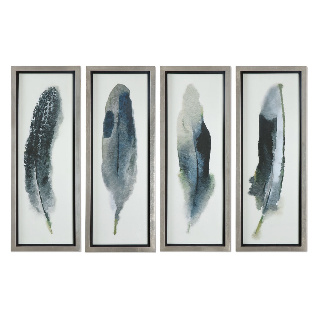 Preview image for Uttermost Feathered Beauty Prints, S/4