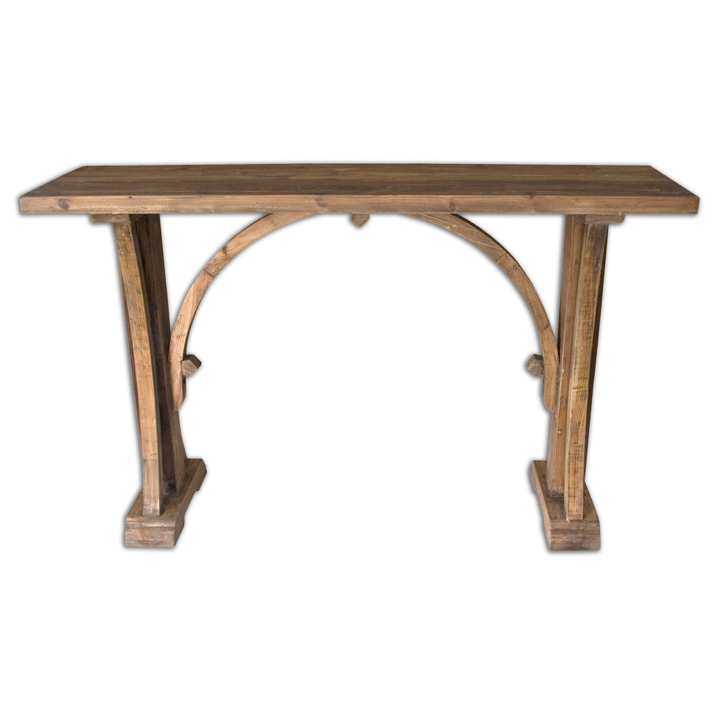 Preview image for Uttermost Genessis Reclaimed Wood Console Table