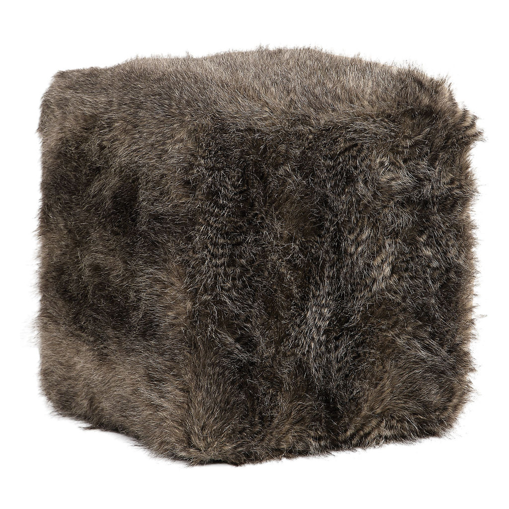 Preview image for Uttermost Jayna Fur Ottoman