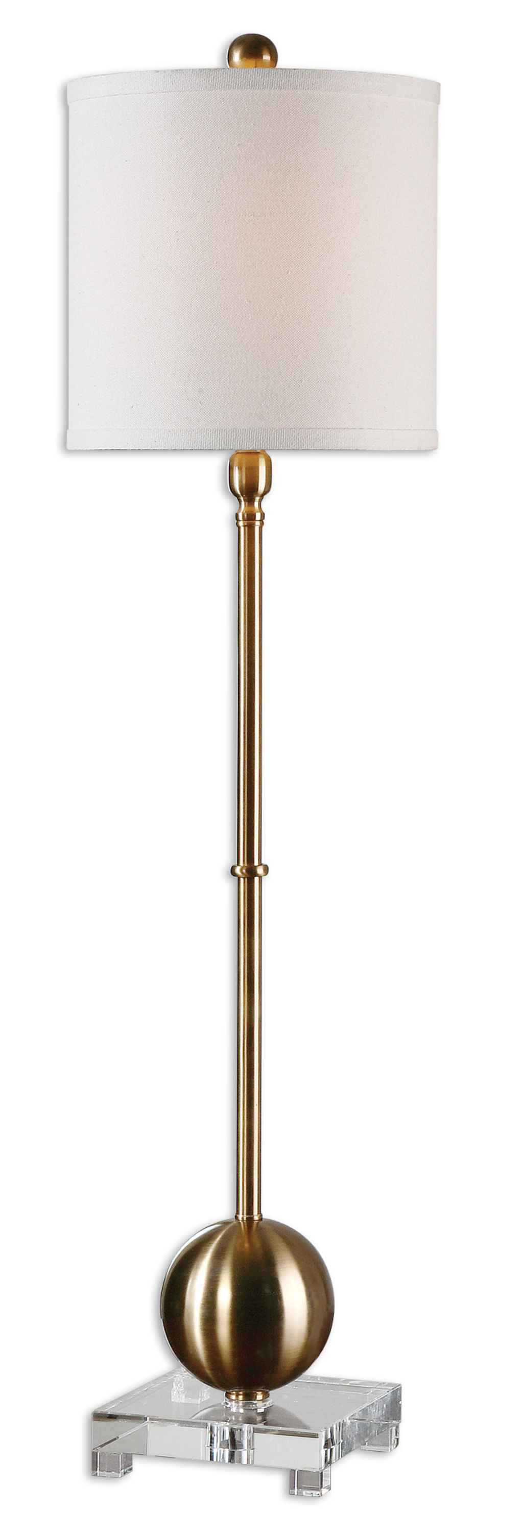 Uttermost Laton Brass Buffet Lamp