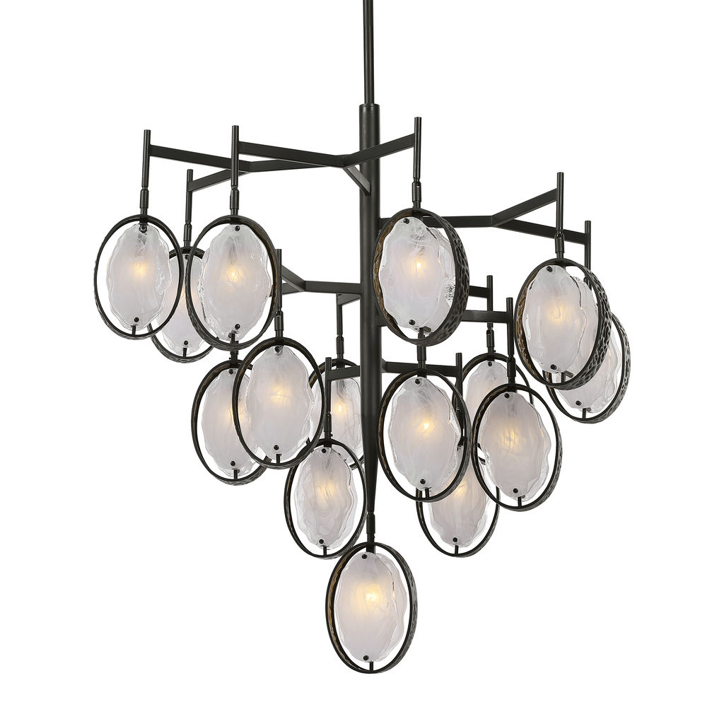 Preview image for Uttermost Maxin 15 Light Large Bronze Chandelier