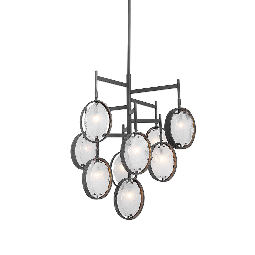 Preview image for Uttermost Maxin Dark Bronze 9 Light Chandelier