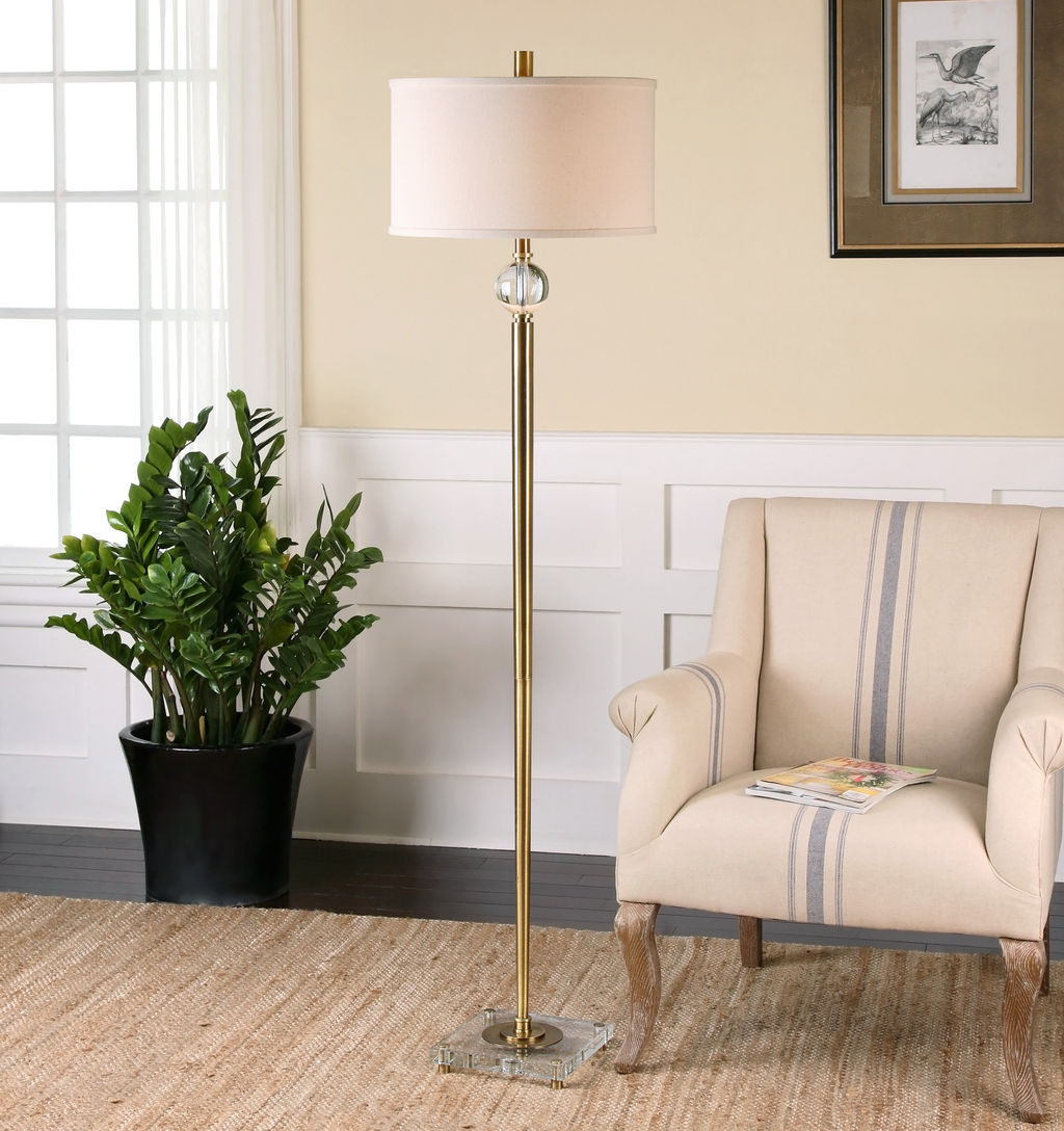 Brass Floor Lamp
