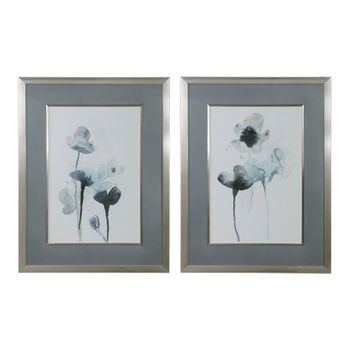 Midnight Blossoms Framed Prints Set/2