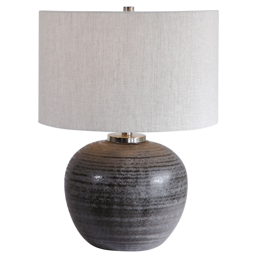 Preview image for Uttermost Mikkel Charcoal Table Lamp