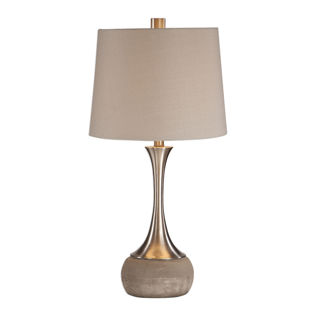 Preview image for Uttermost Niah Brushed Nickel Lamp