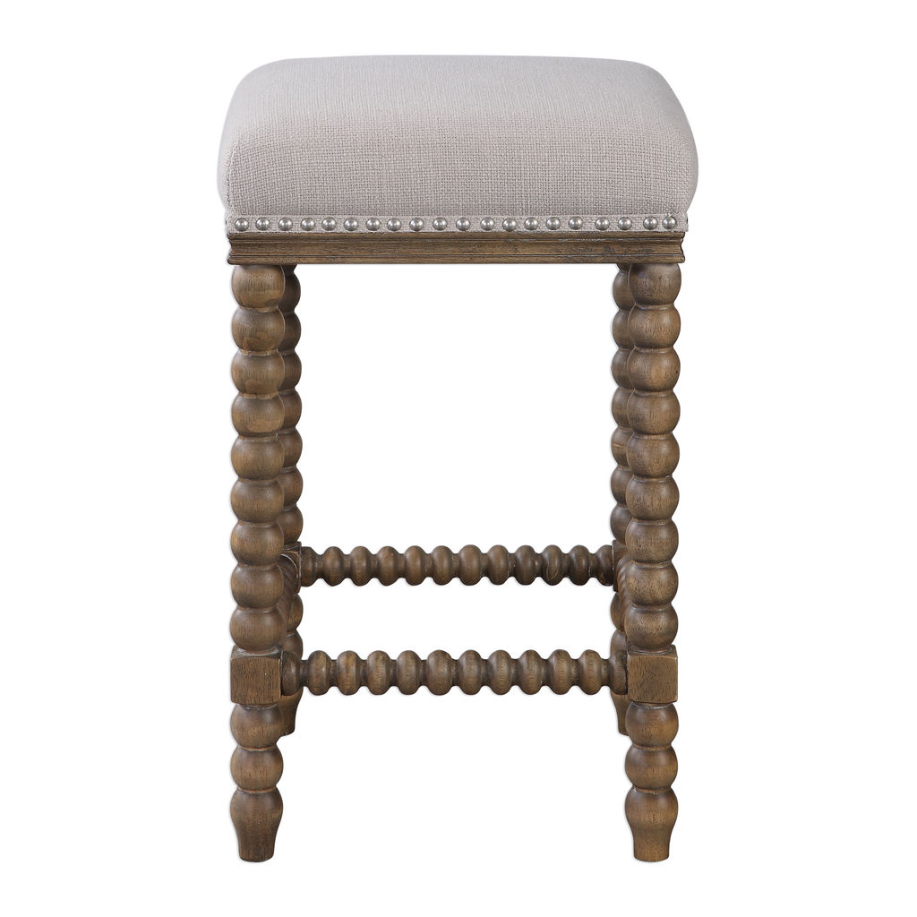 Preview image for Uttermost Pryce Wooden Counter Stool