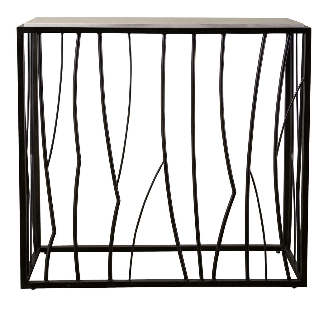 Preview image for Uttermost Reed Travertine Console Table