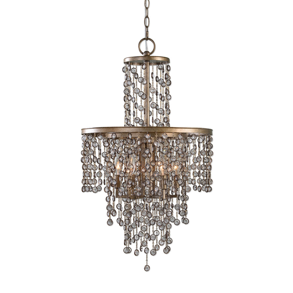 Preview image for Uttermost Valka 6 Light Crystal Chandelier