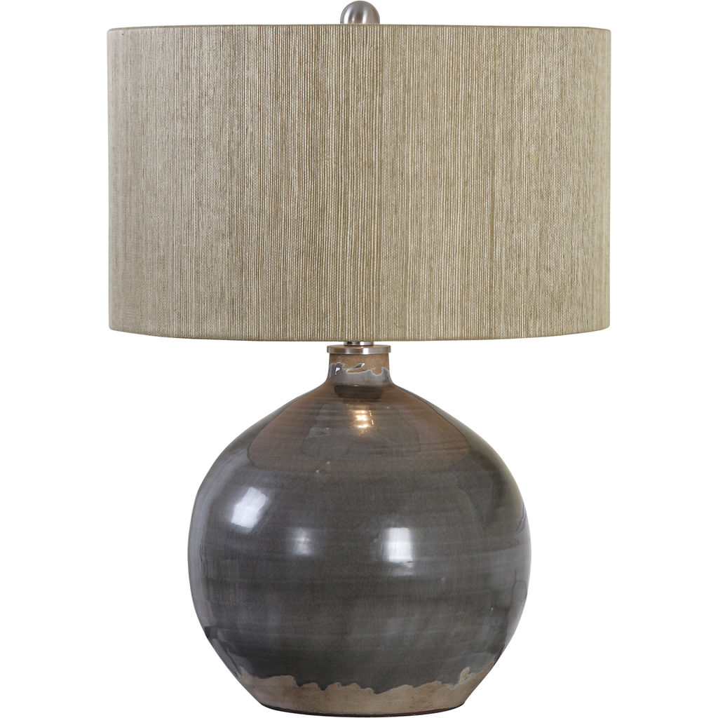 Preview image for Uttermost Vardenis Gray Ceramic Lamp