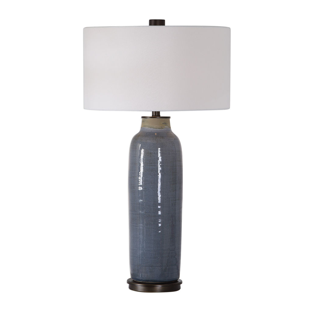 Finley Slate Blue Table Lamp