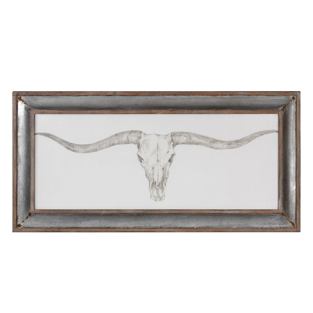Preview image for Uttermost Western Skull Mount Print