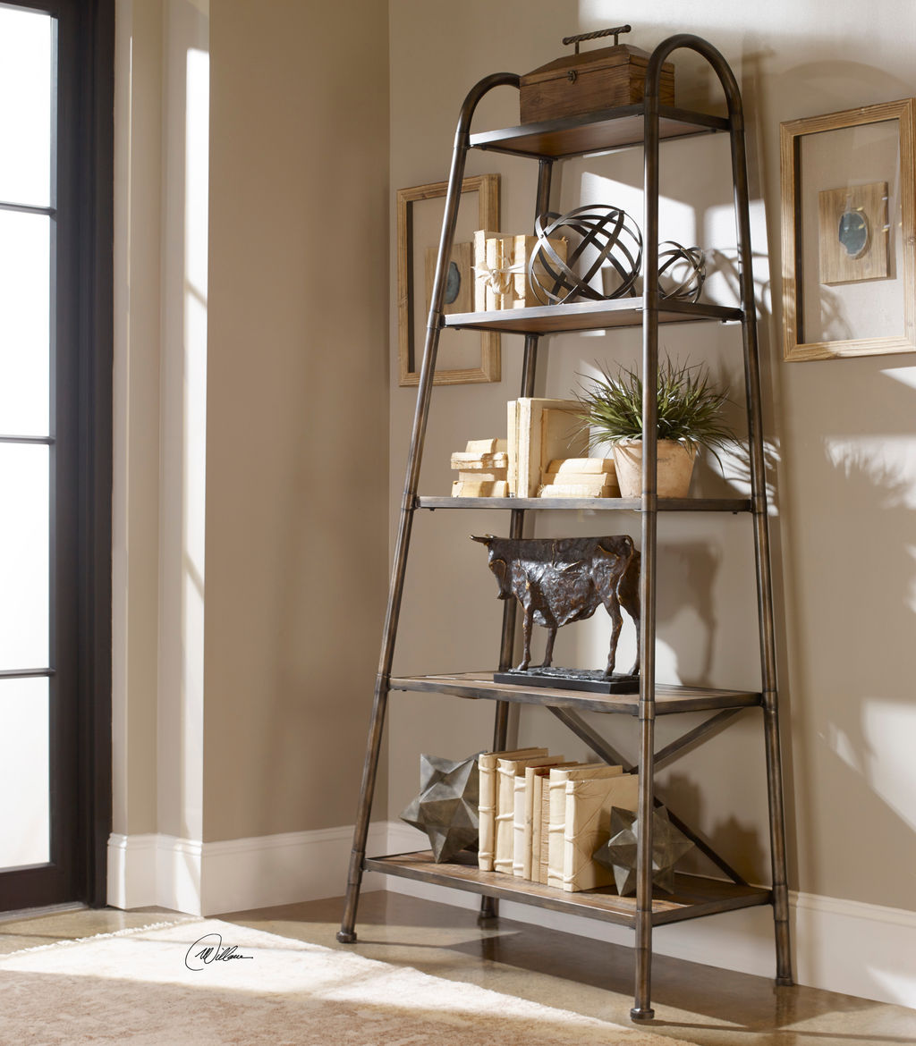 Urban Industrial Etagere Shelving Unit