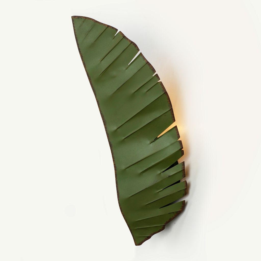 Preview image for Banana Leaf 3-Lt Tall Sconce