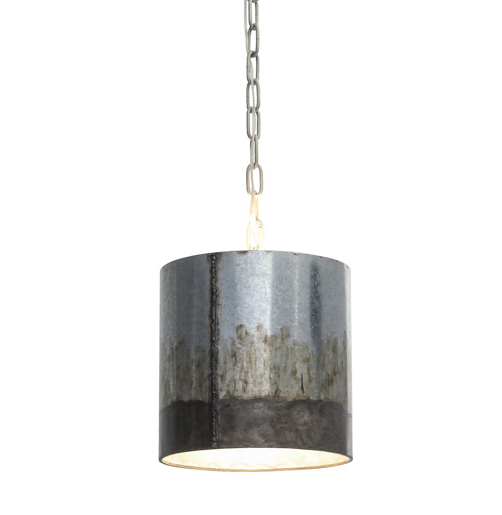 Preview image for Cannery 1-Lt Mini Pendant - Ombre Galvanized