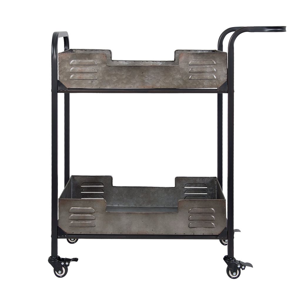 Preview image for Elixir Rustic Metal Bar Cart