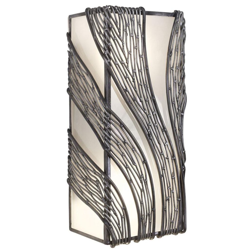 Flow 2-Lt Vertical Sconce - Steel