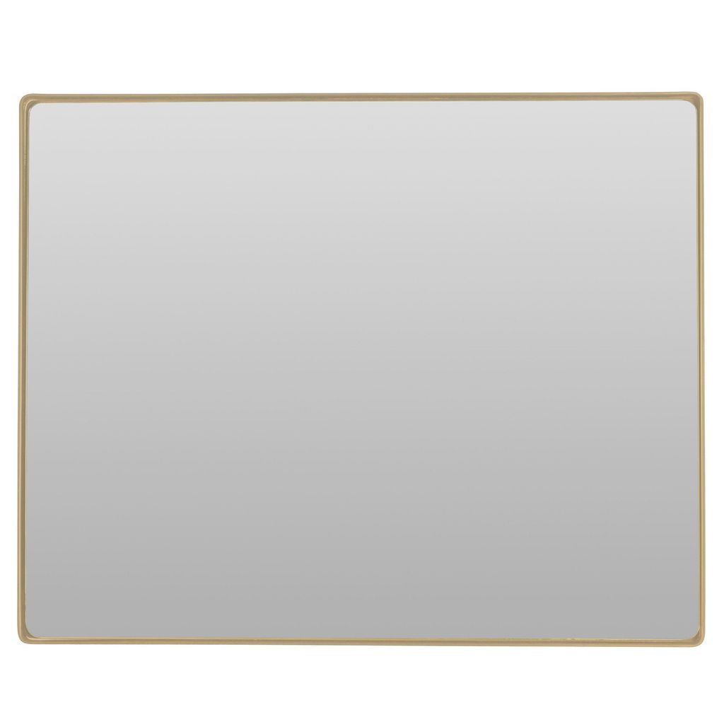 Preview image for Kye 24X30 Rectangular Rounded Wall Mirror - Gold