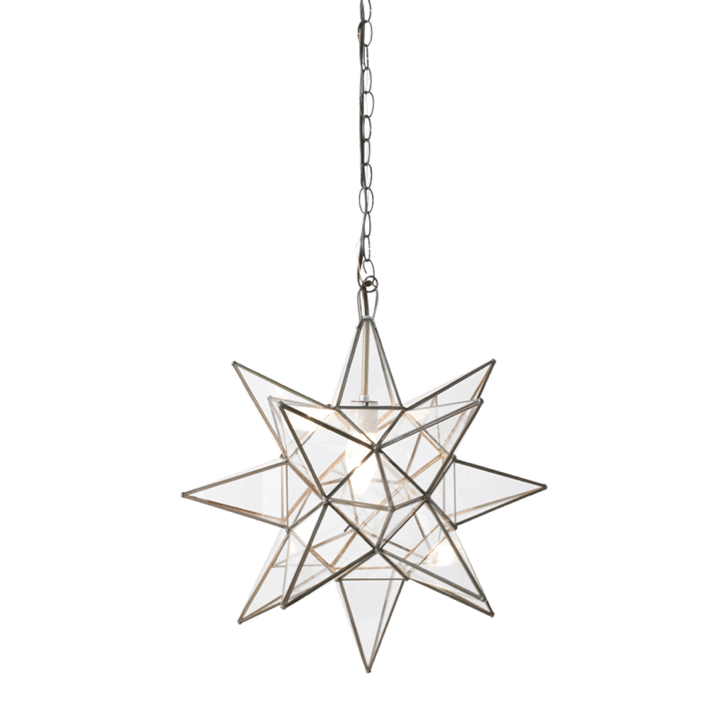 Preview image for Clear Star Chandelier (12"W)
