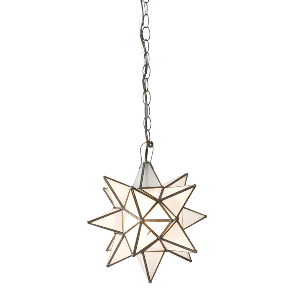 Ags812, Sm Frosted Star Chandelier