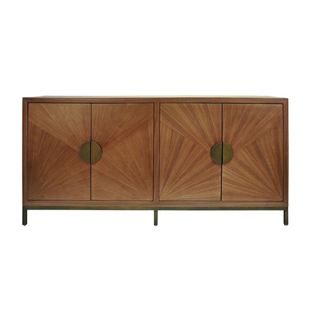 Emory, Radial Walnut Cabinet