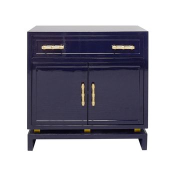 Marshall Lacquer Cabinet, Navy