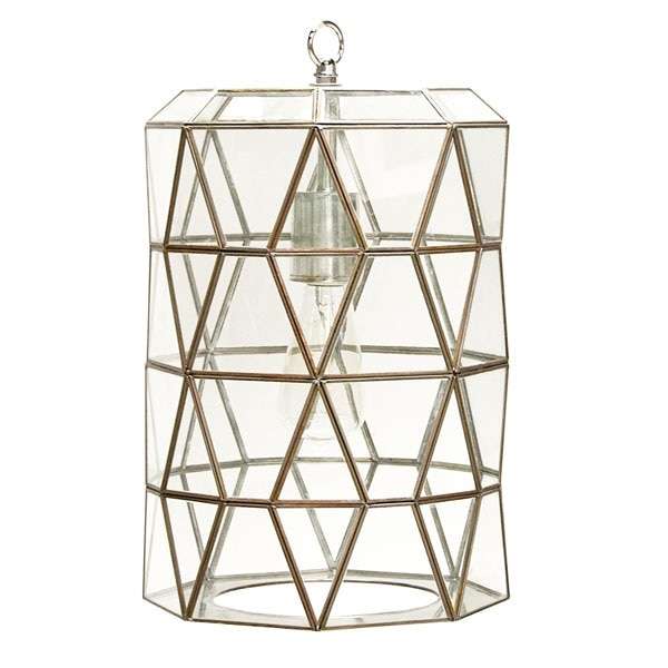 Mariah, Single Socket Clear Pendant