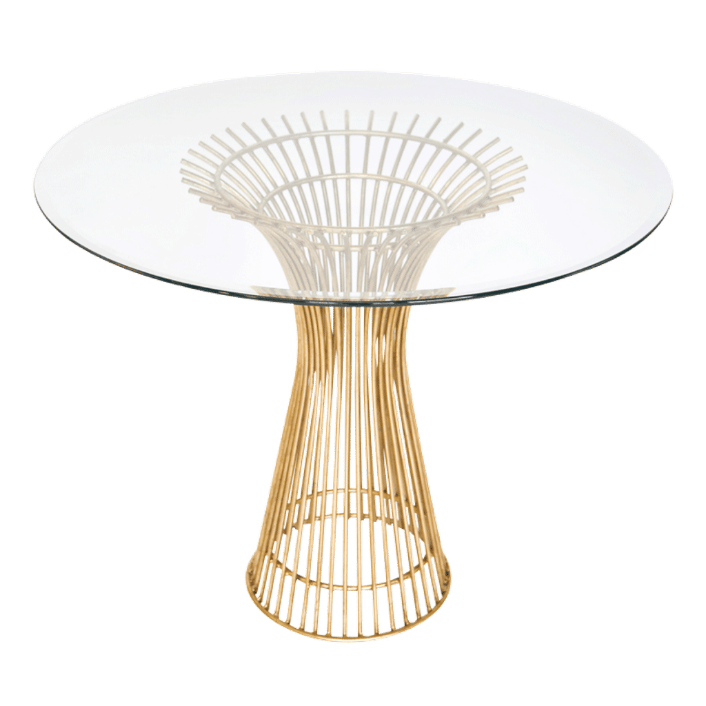 Preview image for Powell 30, Gold Lf Iron Table