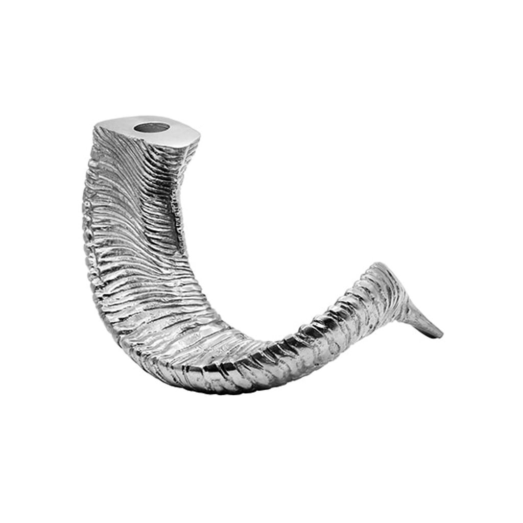 Silver Horn Candle Sticks