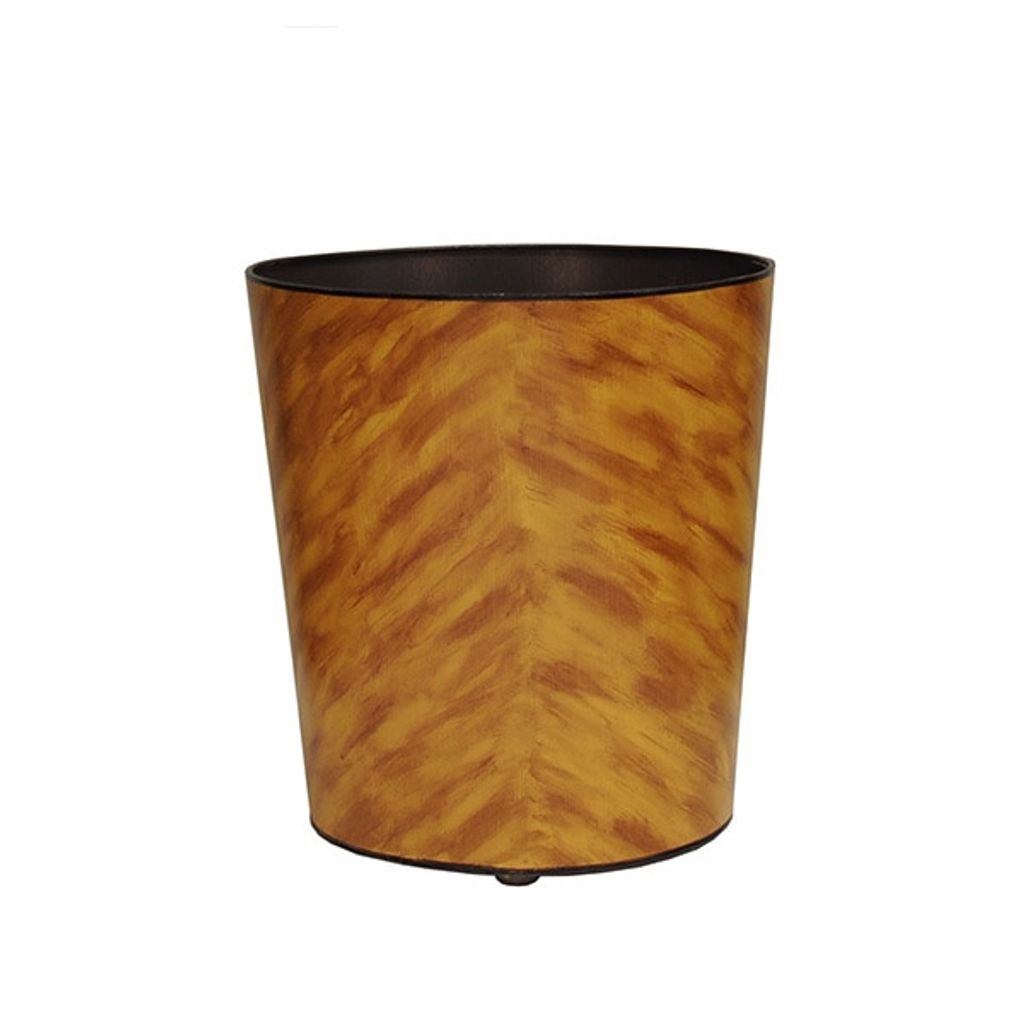 Preview image for Oval Wastebasket In Tortoise Shell