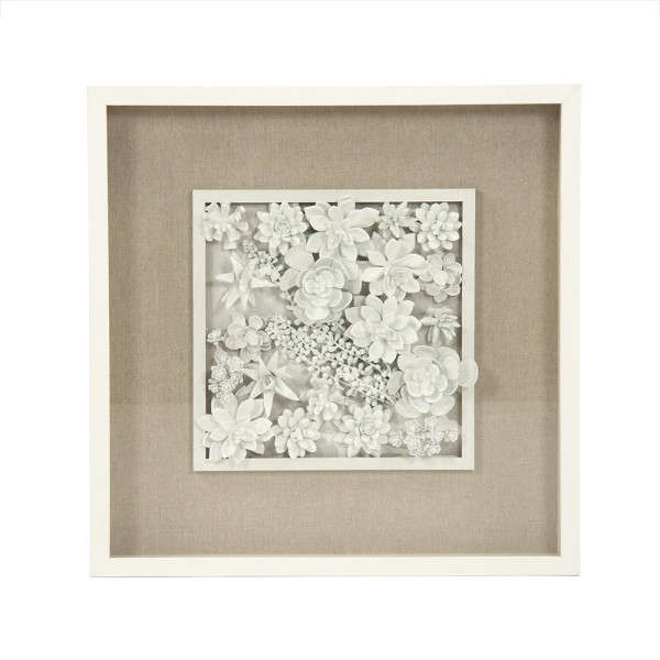 Abstract Ceramic Botanical Wall Art