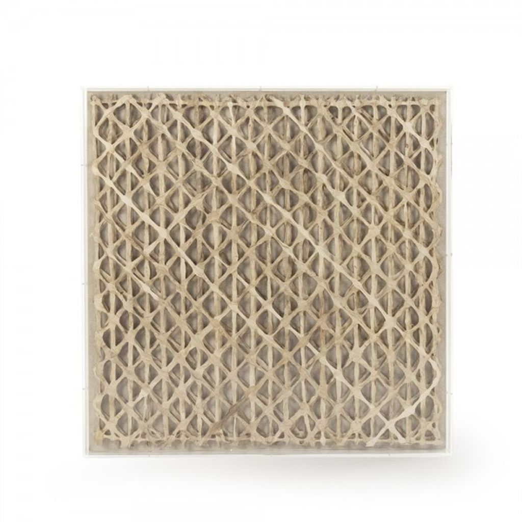 Framed Abstract Paper Wall Art (30"W)
