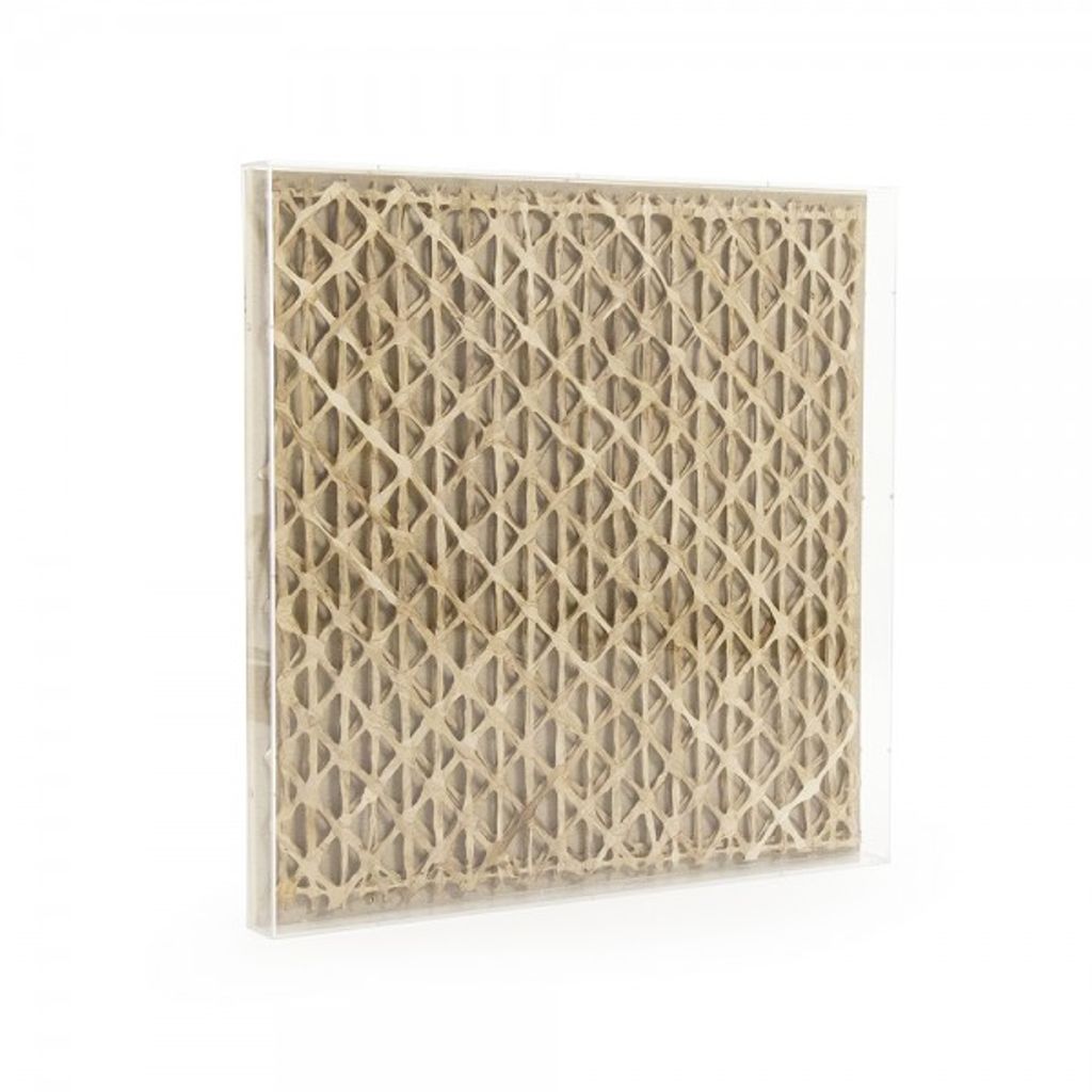 Framed Abstract Paper Wall Art (30"W)